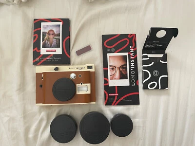 Lomography Lomo’ Instant Film Camera (Sanremo Edition) 3 Lenses Instax Polaroid - Image 1 of 4