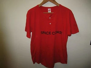 Space Coast Baseball Jersey - Vintage 1980's Beltone Bombers Softball T Shirt Lg - Picture 1 of 7