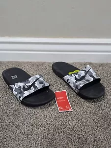 Size 6 Youth Nike Kawa Slide Print GS/PS Slip On Casual Sandals - Picture 1 of 9