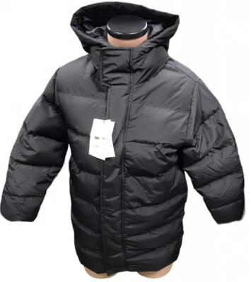 ZARA REPELENTE AL AGUA PLUMÓN NEGRO TALLA 10 NUEVO CON ETIQUETAS Foto 1 de 4