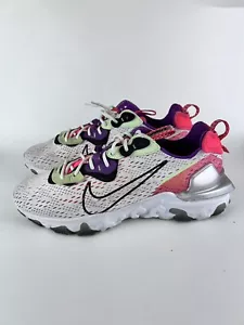 Nike React Vision Barely Volt Pink 2020 Mens Size 10 Eur 44 - Picture 1 of 7