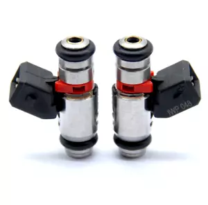 FUEL INJECTORS x2 APRILIA DUCATI GILERA MOTO GUZZI MV AUGUSTA PIAGGIO IWP-048 - Picture 1 of 6