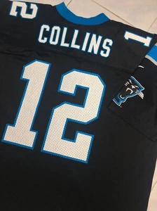 Vintage Carolina Panthers Kerry Collin NFL American Football Jersey USA Shirt XL - Picture 1 of 8