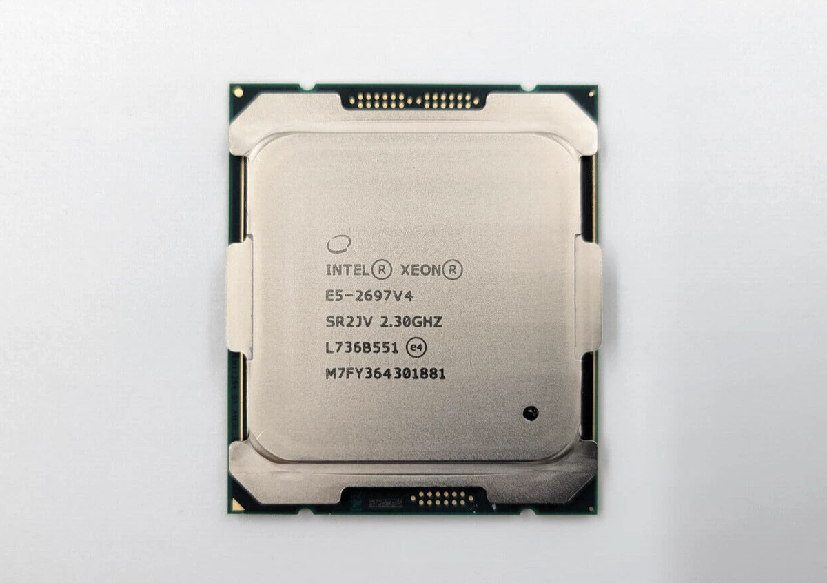 Intel Xeon E5-2697V4 SR2JV 2個セット 動作確認済み Intel Xeon E5-2697 V4 18 Core 2.30GHz CPU Processor SR2JV