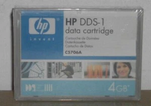 Original HP DDS-1 C5706A Datenkasette  Data Cartridge 4GB   OVP A - Bild 1 von 2