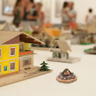  Fire Model Fake Decoration Miniature Toy Miniatures Dollhouse Room