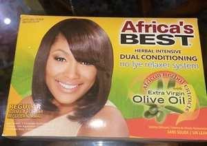 Africa's Best Herbal Intensive Dual Conditioning No-Lye Relaxer System - Picture 1 of 5