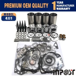 Kit de reconstrucción de motor 4JJ1 4JJ1T para kit de revisión de camión Isuzu NQR NHR NPR - Imagen 1 de 8