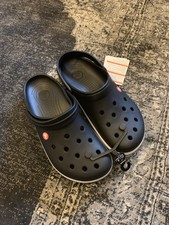mens crocs Black size 10 New With Tags