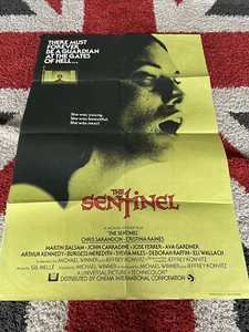 VINTAGE ORIGINAL Movie Cinema Poster One Sheet The Sentinel Horror Mancave Gore - Picture 1 of 6