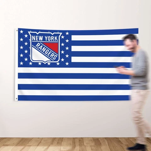 New York Rangers 3x5 ft Premium Flag Sport NHL Ice Hockey Champions Gift Banner Cover