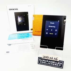 Reproductor de Audio Digital ONKYO DP-S1A 16 GB Rubato Alta Resolución Negro Japón USADO - Imagen 1 de 15
