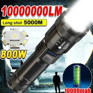 High Power LED Flashlights 2000lm Tactical Flashlight with Display - Picture 1 of 7