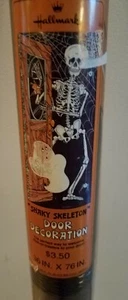 Vintage Punze "Wackelskelett" Türdekoration  - Bild 1 von 3