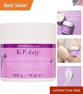 KP Bump Eraser Body Scrub Dermatologist Formulated Exfoliant | Keratosis Pila... - Picture 1 of 9