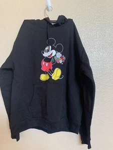 Sudadera de lana bordada floral de Disney para damas Mickey XXL - Imagen 1 de 1