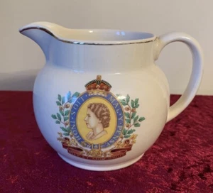 Vintage Commemorative Jug 1953 Coronation Queen Elizabeth 2nd. Watney Mann’s . - Picture 1 of 9
