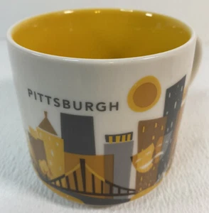 Starbucks You Are Here Collection Coffee Mug *Pittsburg* 14 Oz - Picture 1 of 5