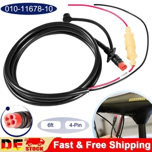 Cable de alimentación 010-11678-10, cable de alimentación de 4 pines para Garmin Echo Fish Finder 100, 101 - Imagen 1 de 10