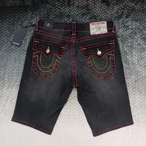 True Religion Ricky Relaxed Straight Herrenshorts Größe 30 brandneu - Bild 1 von 14