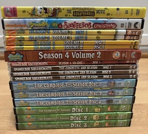 SpongeBob DVD 4.5 Seasons Plus Movie and Xmas - Picture 1 of 9