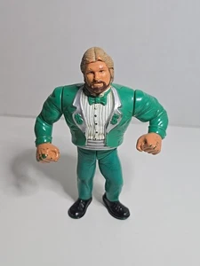 WWF Hasbro Ted Dibiase Serie 2 Traje Verde Million Dollar Man - Imagen 1 de 7