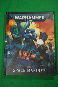 Games Workshop Warhammer 40k Codex: Space Marines 9th Edition Hardcover Book - Foto 1 di 2