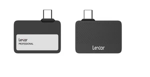 Lexar Professional Go Portable SSD with Hub, SL400, 2TB, Black,Up to 1050MB/s - Picture 1 of 2