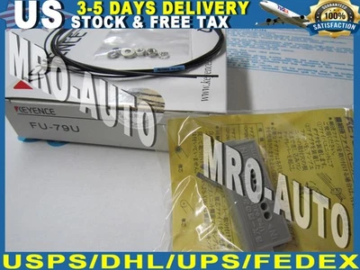 KEYENCE FU-79U Fiber Optic Sensors FU79U New In Box One US Free TAX - Image 1 of 4