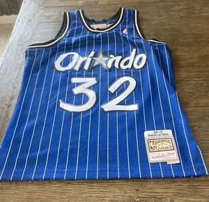 Shaquille O’Neal #32 Orlando Magic NBA Mitchell & Ness Jersey Size Medium Clean! - Picture 1 of 4
