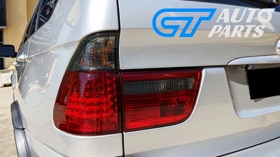 Smoked Red LED Tail Lights for 98-02 BMW X5 E53 SUV Taillights - Image 1 of 4