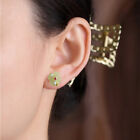 1Pair Lucky Vier--Blatt Clover--Ohrringe Girls Retro Design Ohrringe Ohrhörer 
