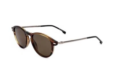 Hugo Boss Sonnenbrille BOSS 0932/S KVI STRIPED BROWN 48/20/140 Herren