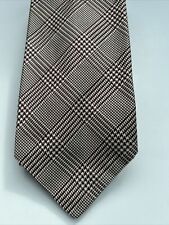 PAUL STUART Brown Silk Men's Neck Tie