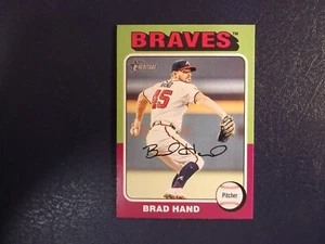 2024 Topps Heritage Baseball Brad Hand Card # 361 - Picture 1 of 2