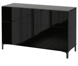 *NEU*BESTA Aufbewahrung mit Deckplatte 120x40x74 cm - Bild 1 von 5
