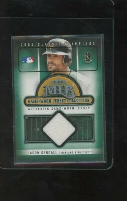 Camiseta Fleer Classic Clipings MLB 2005 GameWorn Colección Jason Kendall #36/72 Foto 1 de 2