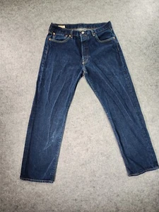 Levis Jeans Mens 33x29 (30x27.5) Blue 501 '93 Premium Denim Pants Button Fly - Picture 1 of 20