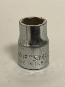 Craftsman - V43001 3/8" Drive 3/8" 6PT Socket - Made in USA - Picture 1 of 6