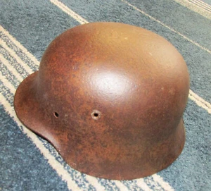 Original WW2 / WWII German Helmet - Picture 1 of 9