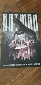 2019 SDCC EXCLUSIVE COMIC CON INSIGHT EDITIONS DC BATMAN DARK KNIGHT POSTER - Picture 1 of 1