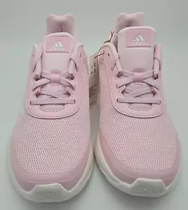 ADIDAS GZ3428 Tensaur Run 2.0 K Girls Size 6 Pink/White Mesh Running Shoes - Picture 1 of 16