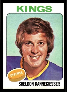 1975-76 Topps Sheldon Kannegiesser #69 - Los Angeles Kings - Picture 1 of 2