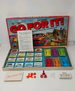 Go For It! Brettspiel Vintage 1986 Parker Brothers - vollständig - Bild 1 von 14