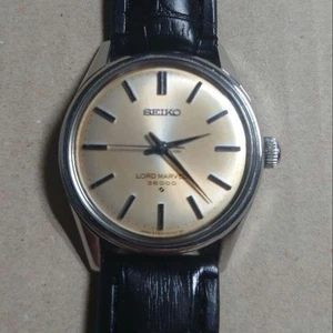 SEIKO Lord Marvel 36000 5740-8000 SS 34mm Vintage Cuerda Manual Cal.5740C Funciona - Imagen 1 de 6
