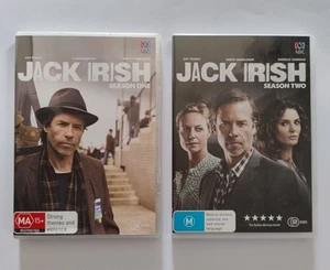 Jack Irish Series 1 and 2 DVD ABC TV Region 4 PAL Drama Guy Pearce - Picture 1 of 2