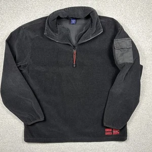 Vintage Structure Jacket Size Medium Relaxed Corduroy Pullover 1/4 Zip Y2K - Picture 1 of 7