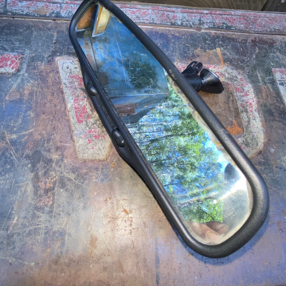 86-94 Chevy s10 BLAZER Gmc Jimmy S15 Sonoma ESPELHO DE VISÃO TRASEIRA com LUZES DE CÚPULA MAP - Imagem 1 de 4