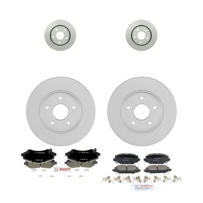 Bosch QuietCast Ceramic Brake Pad Rotor Kit For 12-16 Town Country Grand Caravan Foto 1 de 4