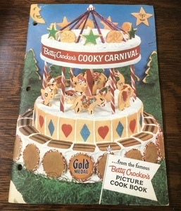 Folleto de carnaval vintage 1957 Betty Crockers Cooky - Medalla de oro - 39 páginas - Imagen 1 de 11